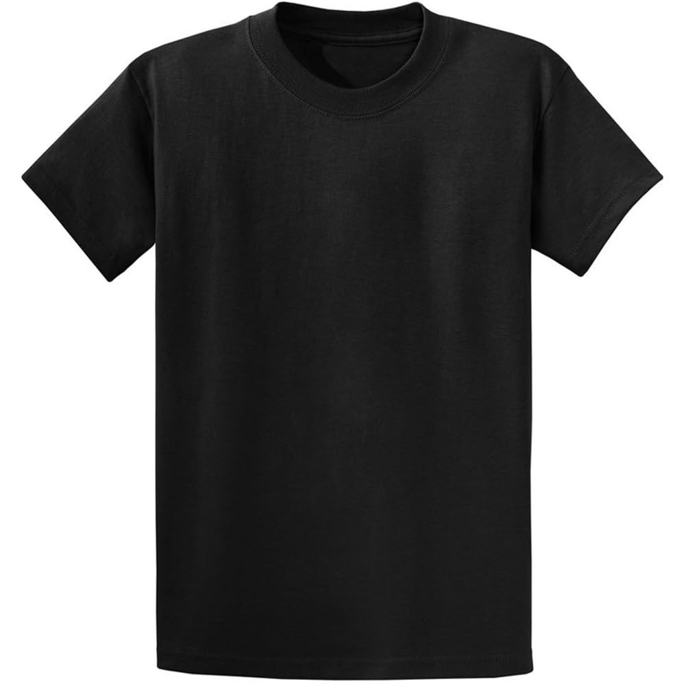 Joe's USA Men's Heavyweight Cotton T-Shirts in 60 Colors - Wholesale Bulk Tees in Sizes Small - 6XL and LT-4XLT