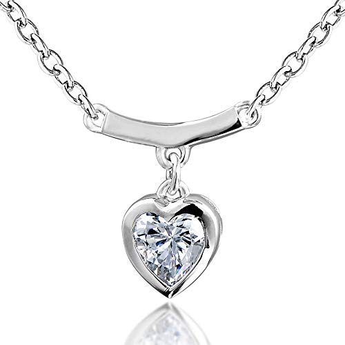 Collier cœur en argent massif le bijou quotidien élégant pour femme