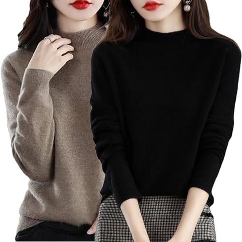 Cashmere Sweaters for Women, 100% Cashmere Sweater, Fall Winter Warm Cashmere Sweaters Tops
