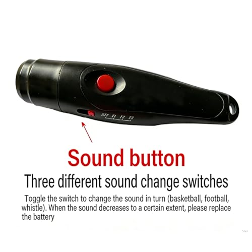 Silbato electrónico con 125 dB y 3 tonos seleccionables miniatura 3