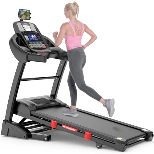 Image of Treadmll for Home, 4.5HP Treadmill with 15% Incline,64 Preset Programs, Free Course, Home&Office&Gym