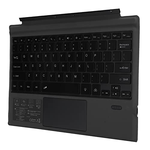 Clavier Bluetooth AZERTY avec pavé tactile rétroéclairé 7 couleurs pour Pro 6 5 7