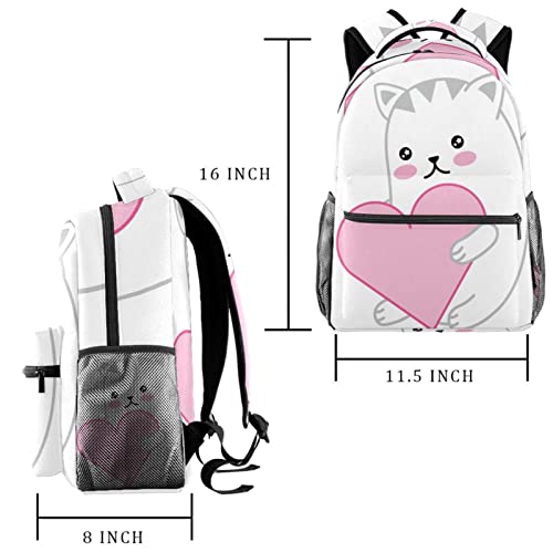 Sac à dos de voyage chat mignon idéal pour vos weekends