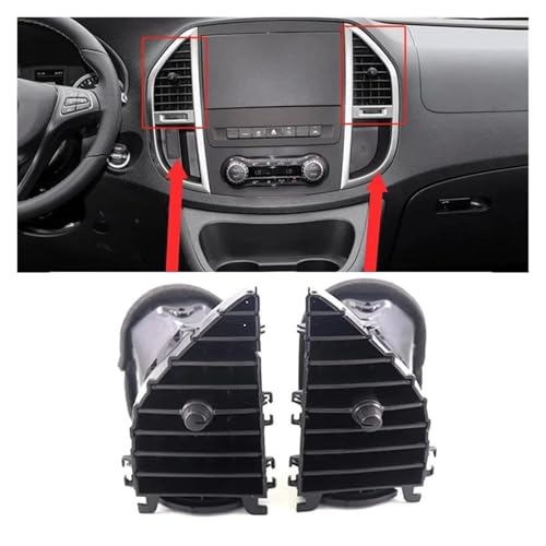 Grilles d'aération centrales Vito réparation buse de climatisation cassée Benz W447