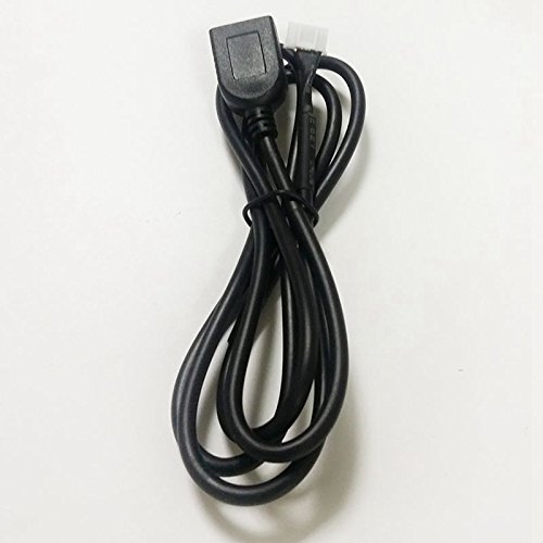 Keenso Cavo di interfaccia USB Femmina Adattatore USB Autoradio con 2 Strumenti di Rimozione