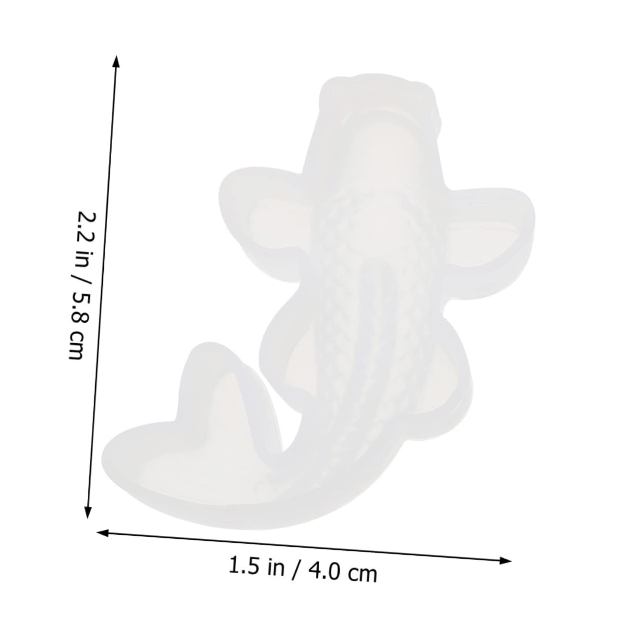 TEHAUX 12pièces Moule à Carpe Silicone Lot pour DIY Outil De Cuisson Et Décoration De Gâteaux avec Facilité De Démoulage Et Surface Antiadhésive