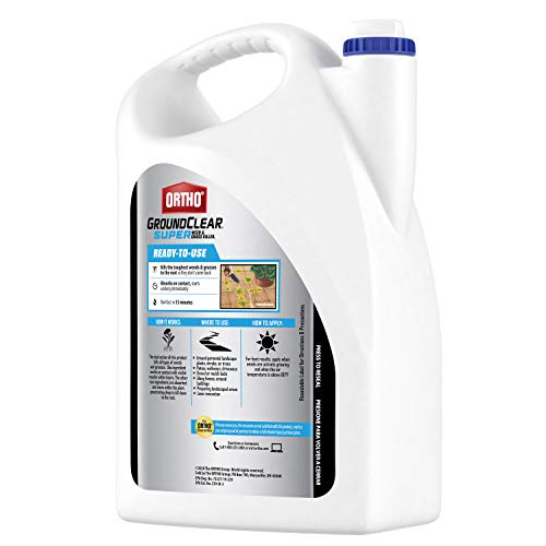 Image of Ortho GroundClear Super Weed & Grass Killer1: Refill, Fast-Acting, See Results in Hours, For Patios and Landscaped Areas, 1 gal.
