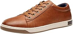 Men's Casual Sneakers-yellow Brown-q08