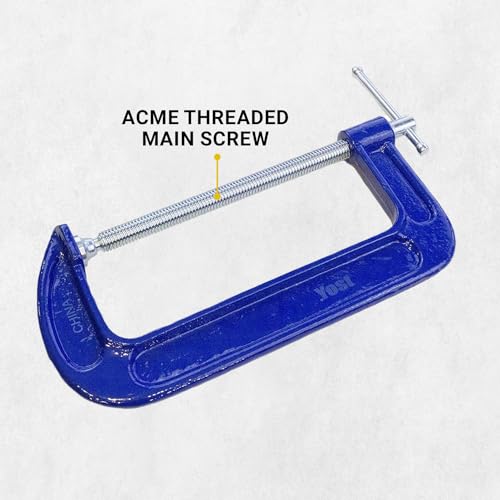 Yost Tools 310Y 10" Malleable Iron CClamp - Thumbnail 3