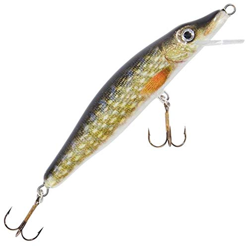 Köderbox Angeln Balzer Matze Koch Zander Wobbler 11cm 11g – UV Booster Flachläufer In Albino-Farbe – Für Raubfischangeln Savage Gear