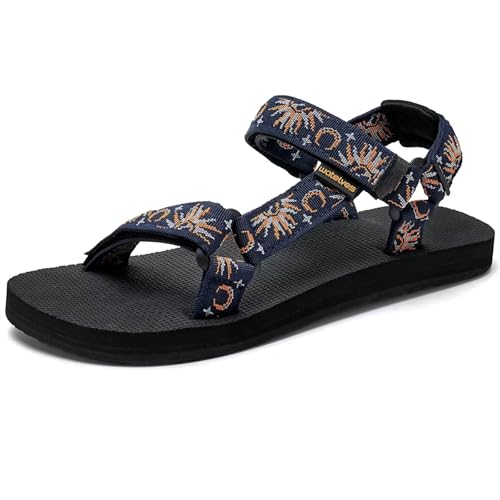 WateLves Women's Arch-Support Outdoor Hiking Sandals for Travel and Trekking