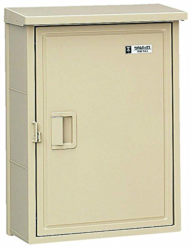 Mirai Industry WB-5AJ Wall Box with Roof / Vertical Type Effective Dander 146 Beige Price for 1 Piece
