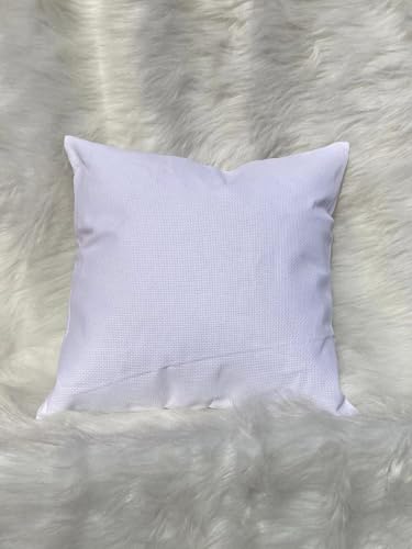 Image of Blank Cross Stitch Cushion Case - DIY Cross Stitch, 11 Count Aida Fabric, 40cm x 40cm