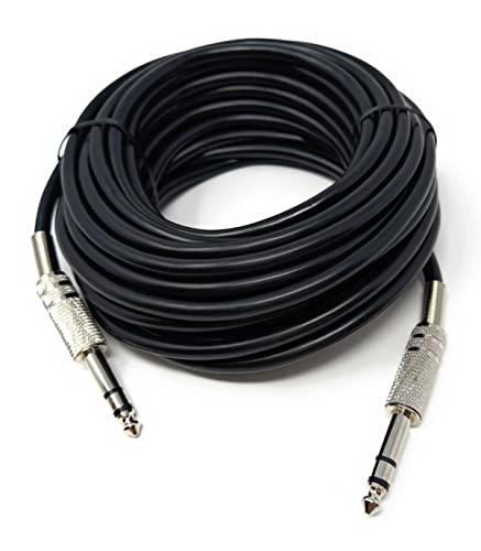 DRUT 10m 6.35mm Male to 6.35mm Male Stereo Audio Cable - Image 2