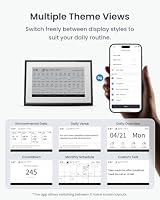 SwitchBot E-Ink Home Dashboard, Wetterstation WLAN mit Familienkalender – Ansicht 7
