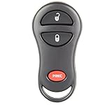 ECCPP 1X Keyless Entry Remote Key Fob Replacement for Jeep Cherokee Grand Cherokee for Dodge Dakota Durango Ram 1500/2500/3500 99-04 Key fob FCC 04686366 05014736 GQ43VT9T (315MHz)