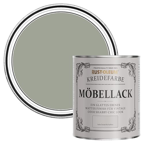 Rust-Oleum weiß Möbel- und Sockelleistenfarbe Kreidefarbe - Teeblatt 750ml