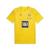 Puma Logo gedruckt so wie das BVB Wappen inkl. Sponsorenwerbung