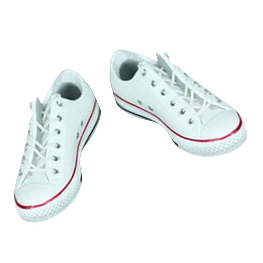 VELURA 2×1/6 Lace Up Canvas Shoes Flat Heel Sneakers for 12” Action Figure White|(2 Pack)|TV, Movie & Video Games| Action Figures |Toys & Hobbies VELURA 2×1/6 Lace Up Canvas Shoes Flat Heel Sneakers for 12” Action Figure White|(2 Pack)|TV, Movie & Video Games| Action Figures |Toys & Hobbies