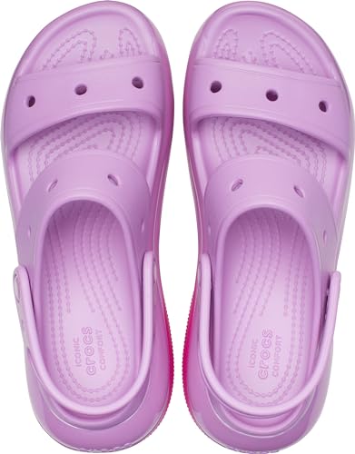 Crocs Unisex-Adult Classic Mega Crush Sandal | Platform Sandals4