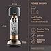 Mysoda Ruby 2 Sparkling Water Maker - Silent and Long-Lasting Aluminium Soda Maker with 1L Water Bottle - Without CO2 Cylinder - Black Copper