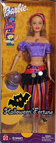 Muñeca Barbie Fortune Teller edición Halloween miniatura 1