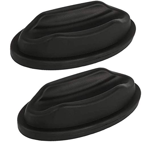LLMZ Soporte para Rueda Delantera De Rodillo 2 Pcs Bloque Elevador De La Rueda para Ciclismo Interior Entrenamiento Negro Soporte De Rueda Delantera