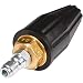 YAMATIC 4.0 GPM 3600PSI Turbo Rotating Spray Nozzle 360° Rotating Turbo for Pressure Washer with 1/4" Quick Connect Plug