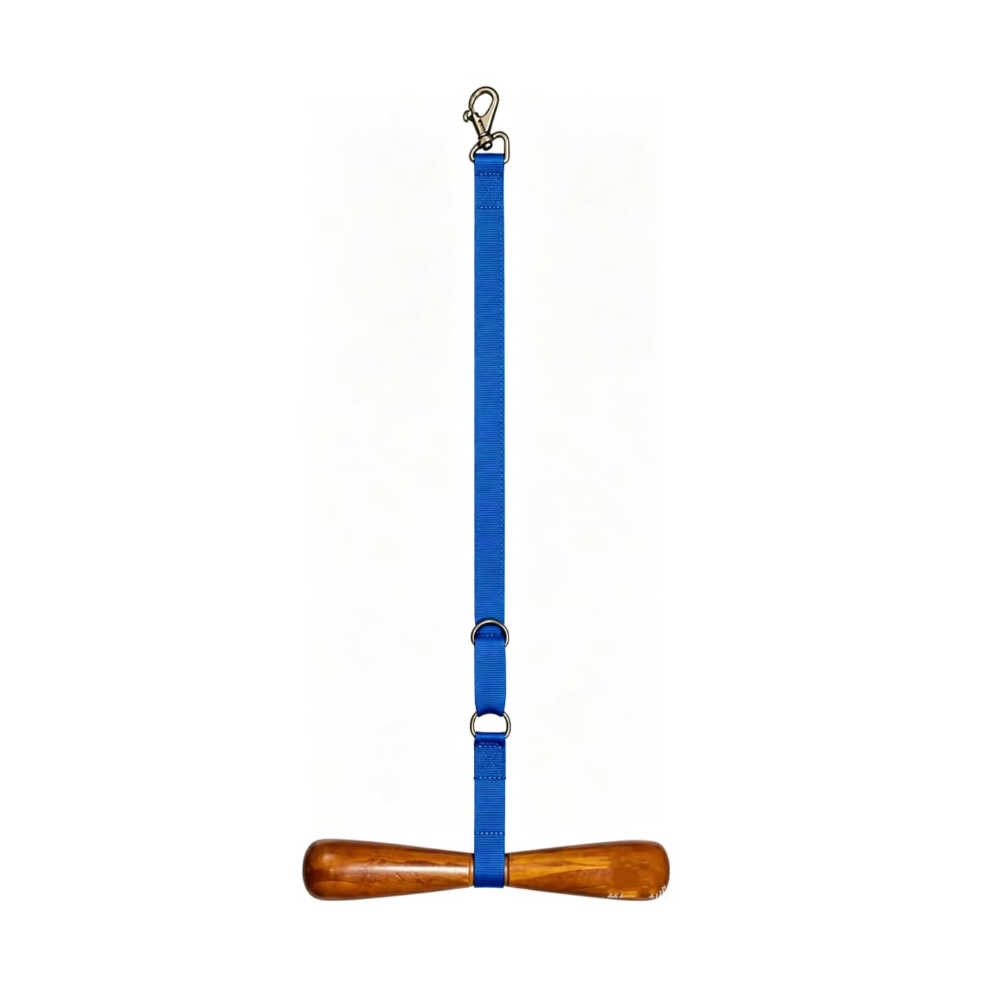 Saddle Rack Wall Mounted, T-Shaped Saddle Stand, Adjustable Strap Saddle Hanger with T Bar Support for Western and English Saddles (Blue)