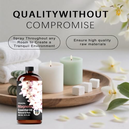 Aceite Esencial de Magnolia y Coco 16 Fl Oz miniatura 6