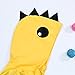 CM C&M WODRO Toddler Baby Boy Girl Duck Rain Jacket Cute Cartoon Yellow Raincoat Hoodie Kids Coat Fall Winter School Outfit (Yellow #2, 80 (12 Months))