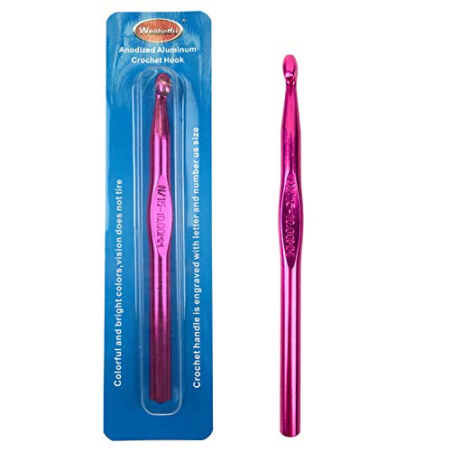 Weabetfu Aluminum Crochet Hook,Knitting Needles Crochet Needles for Knitting Craft Yarn,Crochet Hooks Size N,10.0mm-New