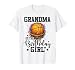 Grandma of The Birthday Girl Basketball Colorful Matching T-Shirt
