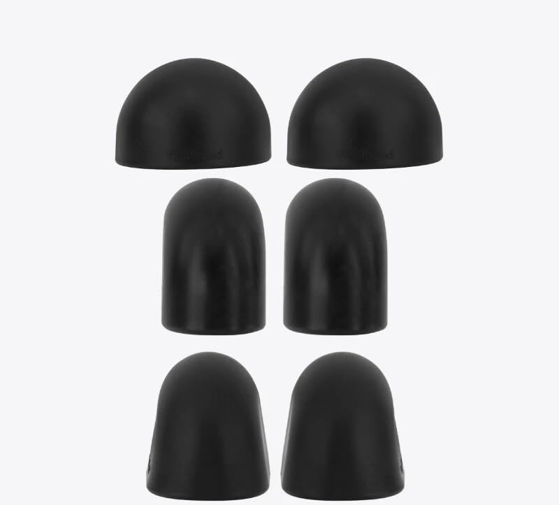 Thrival Deep Tissue Pro Soft Covers - Durable and Easy to Clean Soft Covers - Fully Adjustable Psoas Muscle Release Tool for Hip Flexor, Back, Glute, Iliacus, and Neck Pain - Black