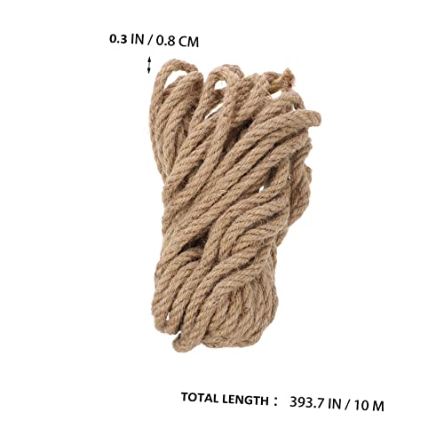 Cuerda de yute natural de varios metros para manualidades y decoración vintage 5