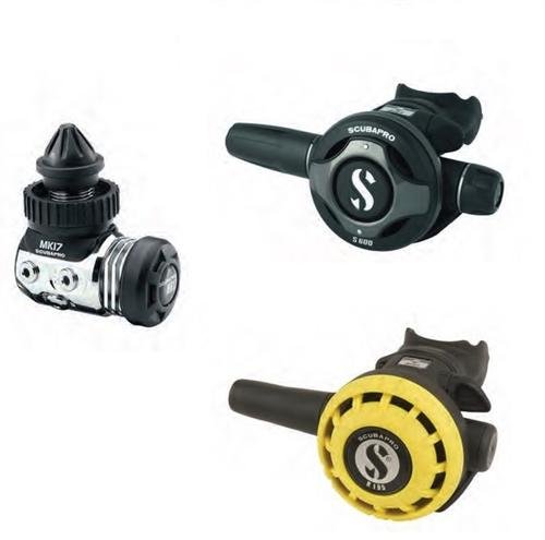 Scubapro mK17/s600 + octo 195 atemreglerset -