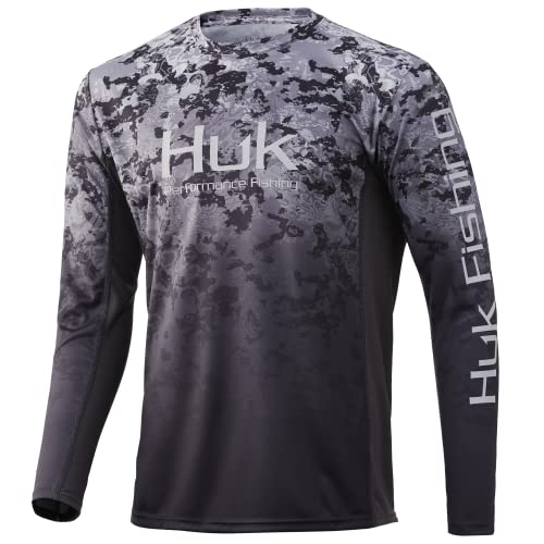 Image of HUK Men's Icon X Long Sleeve Shirt, Performance Fishing Shirt