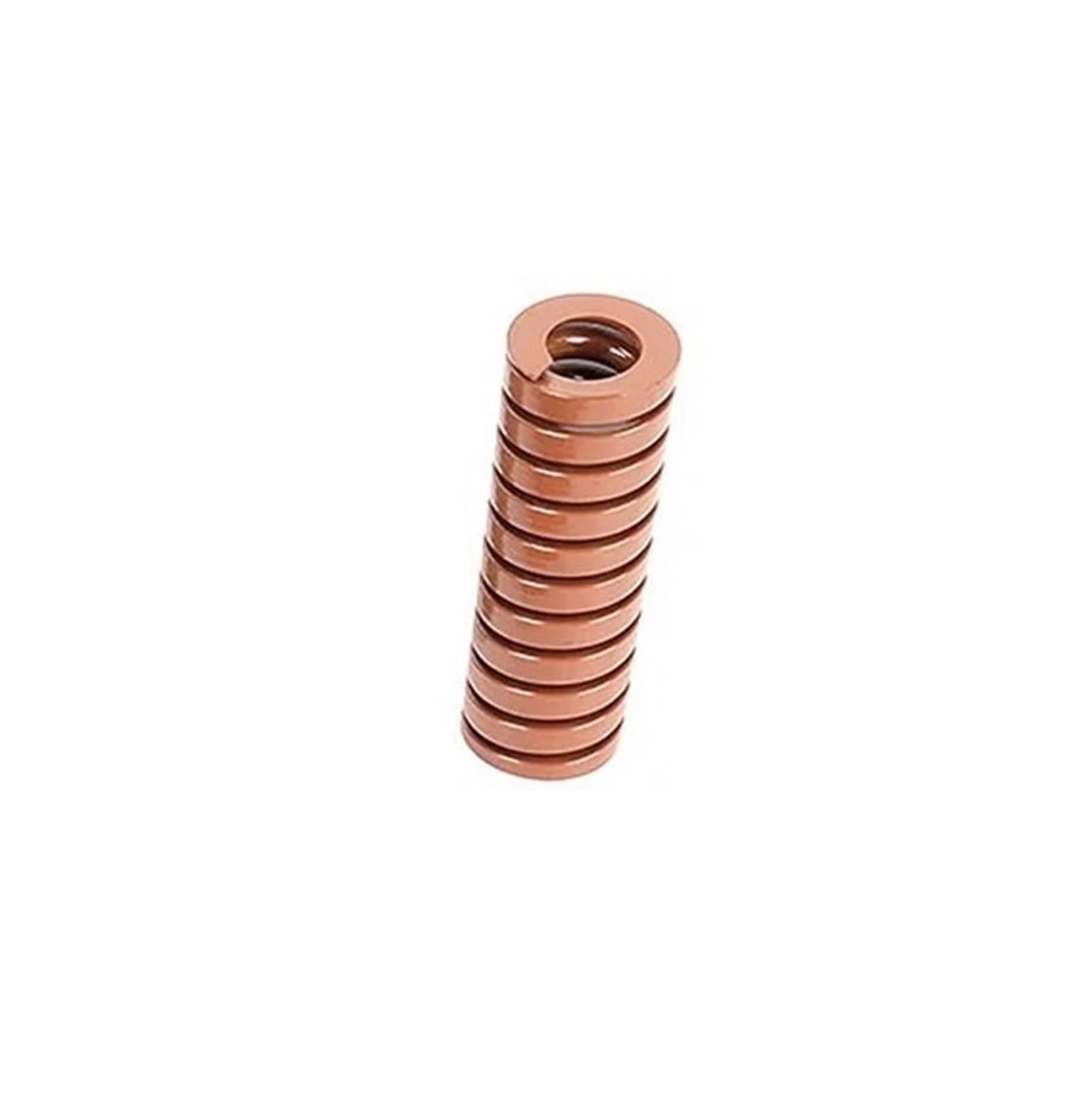 4 pz Molle di stampo compressione stampata a spirale durevoli diametro esterno 16 mm interno 8 mm lunghezza 60-200 mm (16 x 8 x 100 mm, marrone)