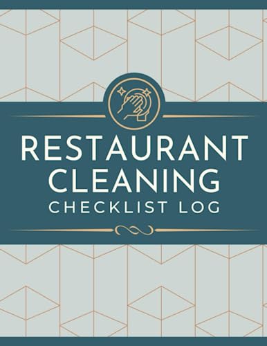 Restaurant Cleaning Checklist Log