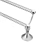 Moen DN7724CH Lounge 24-Inch Towel Bar In Chrome - Modern Bathroom Accessory With Concealed Mounting