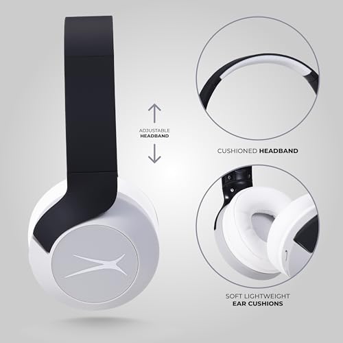 Image of Altec Lansing Kid Safe Noise Cancelling Wireless Headphones 15H Battery, 85dB Volume Limit, Foldable Design Powerful Sound, Active Noise Cancellation Perfect for Kids Ages 7+