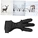 LIOOBO Arm Guard and Finger Tab and Arrow Gloves Protective Gear Three Fingers Glove Size XL