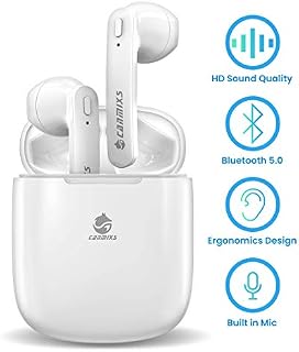 Canmixs True Wireless Earbuds,Gym Blue-Tooth Earphones for Running T12 TWS Wireless Earbuds Micro