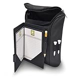 longridge borsa da golf per accessori segnapunti, nero,