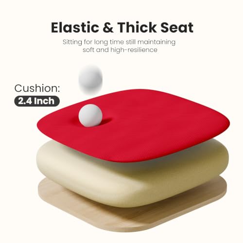 Image of DUMOS Ergonomic Office Chair, Mid-Back Executive Desk Chair 2 Pack