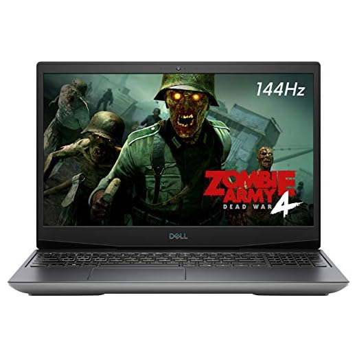 2020 Dell G5 15 Gaming Laptop: AMD Ryzen 7 4800H, 512GB SSD, 15.6" 144Hz Full HD Display, AMD Radeon RX 5600M, 8GB RAM, Backlit RGB Keyboard