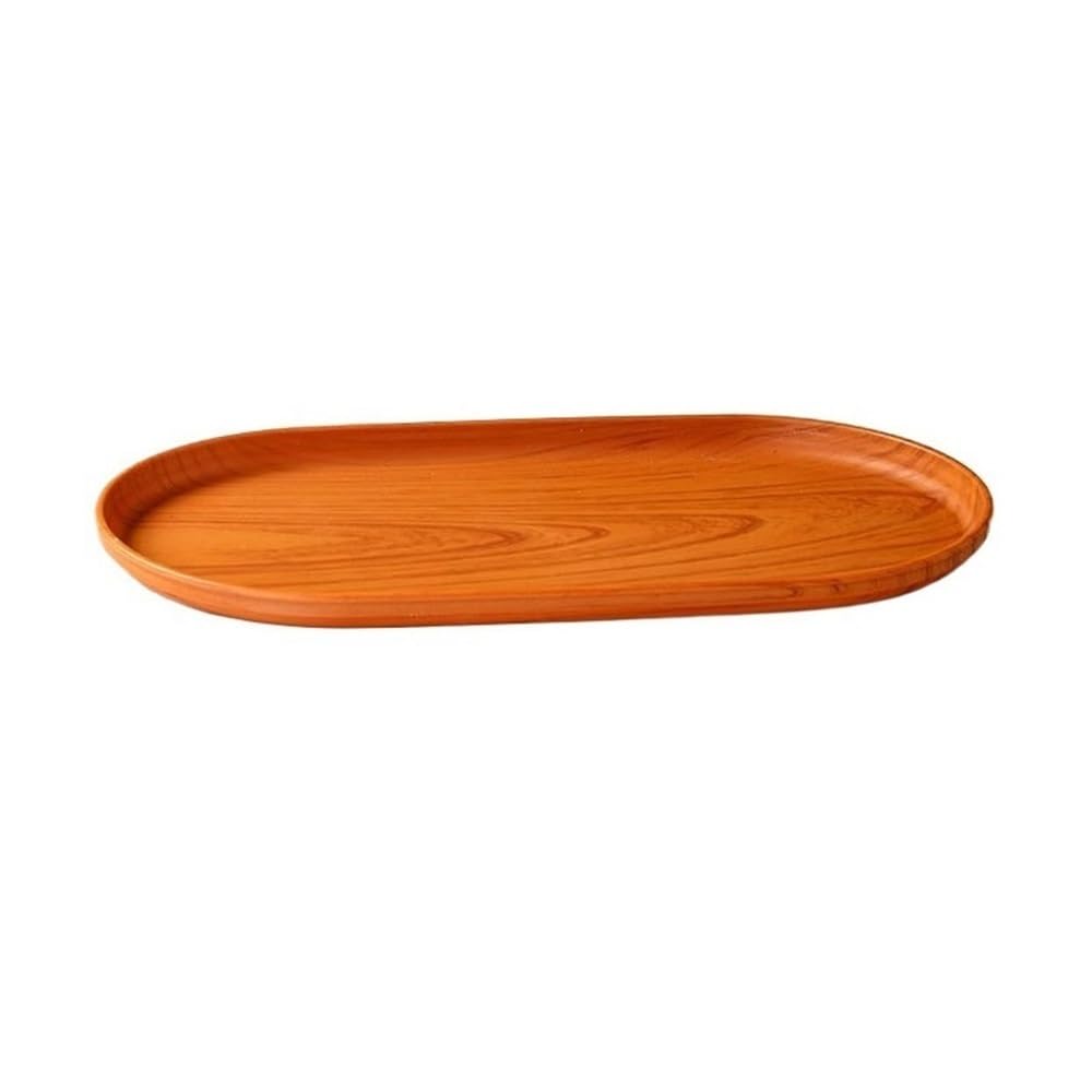 Soucoupes pour pots de fleurs en plastique imitation bois - Taille S pour jardinière intérieur