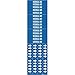 Brady 7183-3C, 90253 Medical Gas Pipe Marker, (Pack of 50 Cards)