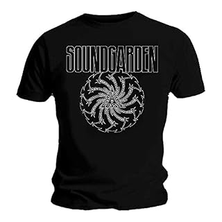 Soundgarden T-shirt officiel Black Hole Sun ‘Black Blade Motor Finger - Les Beatles, Paul McCartney, John Lennon, RIngo Starr, George Harrison