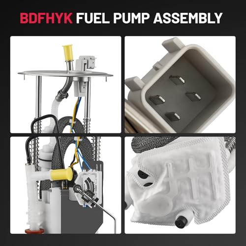 Image of BDFHYK Electric Fuel Pump Module Assembly Compatible with Ford Mustang 2005 4.0L V6, 4.6L V8 Replace E2457M